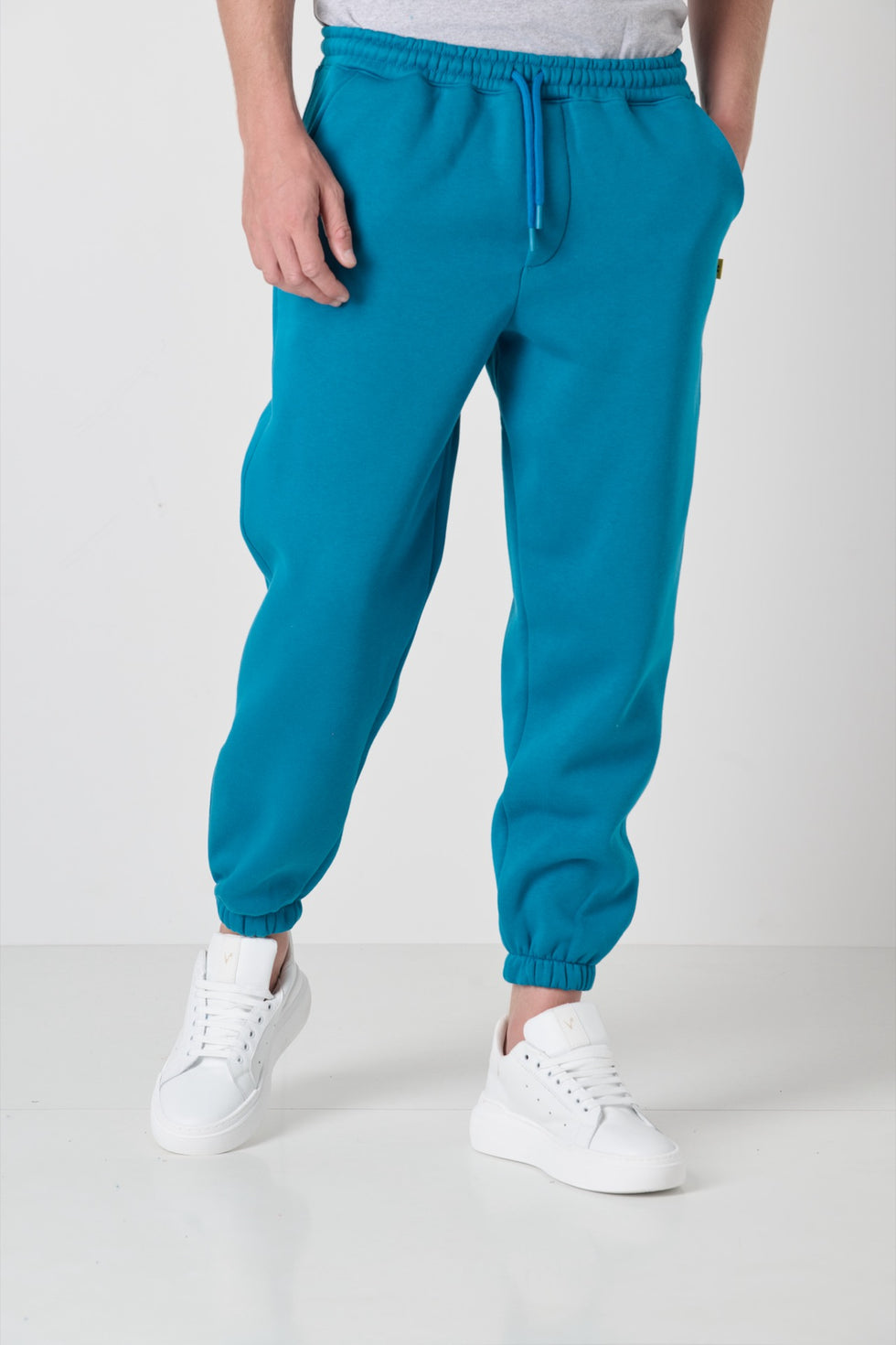 SUPERCULTURE JOG - Pantalone in felpa con elastico alla caviglia OTTANIO