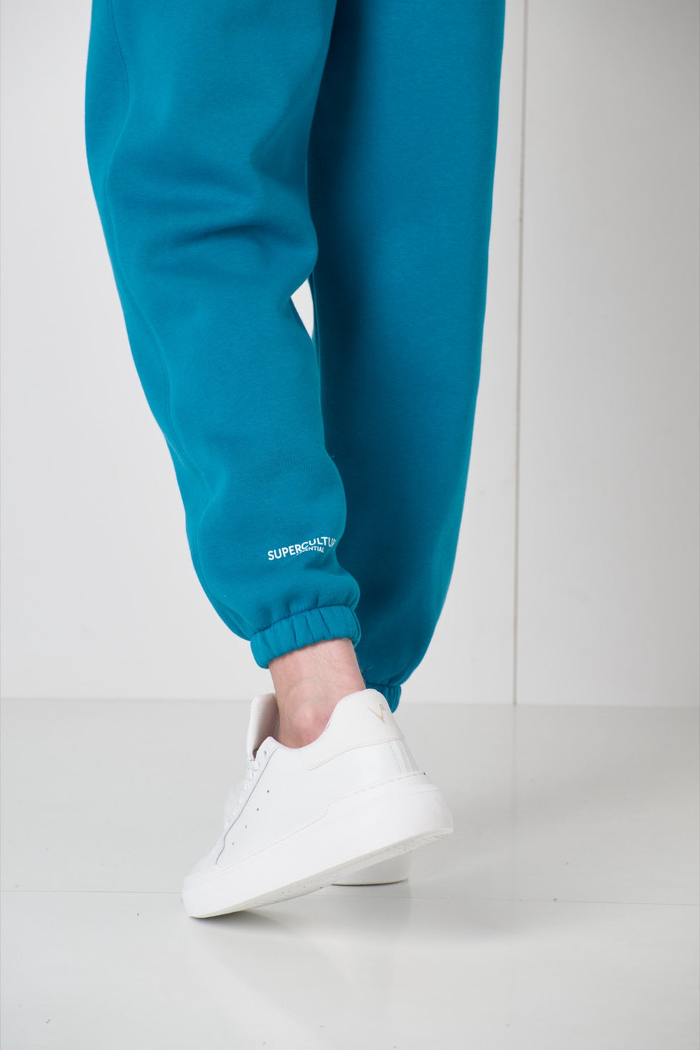 SUPERCULTURE JOG - Pantalone in felpa con elastico alla caviglia OTTANIO