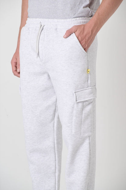 SUPERCULTURE POSER - Pantalone in felpa con tasconi  GRIGIO NIKE