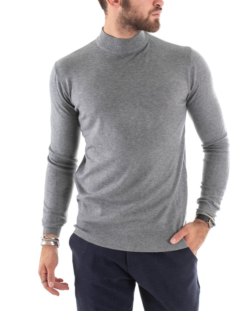 Maglia Over/D Grigio Lupetto