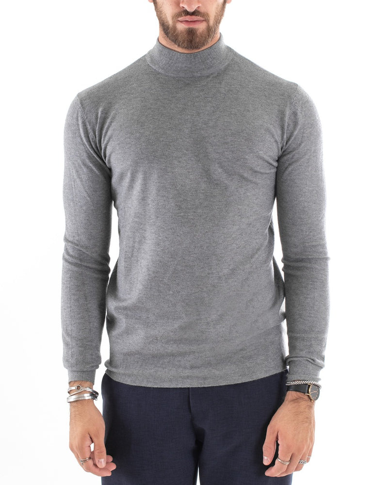 Maglia Over/D Grigio Lupetto