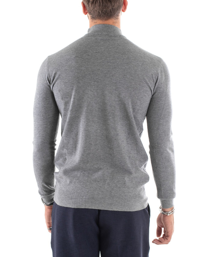 Maglia Over/D Grigio Lupetto