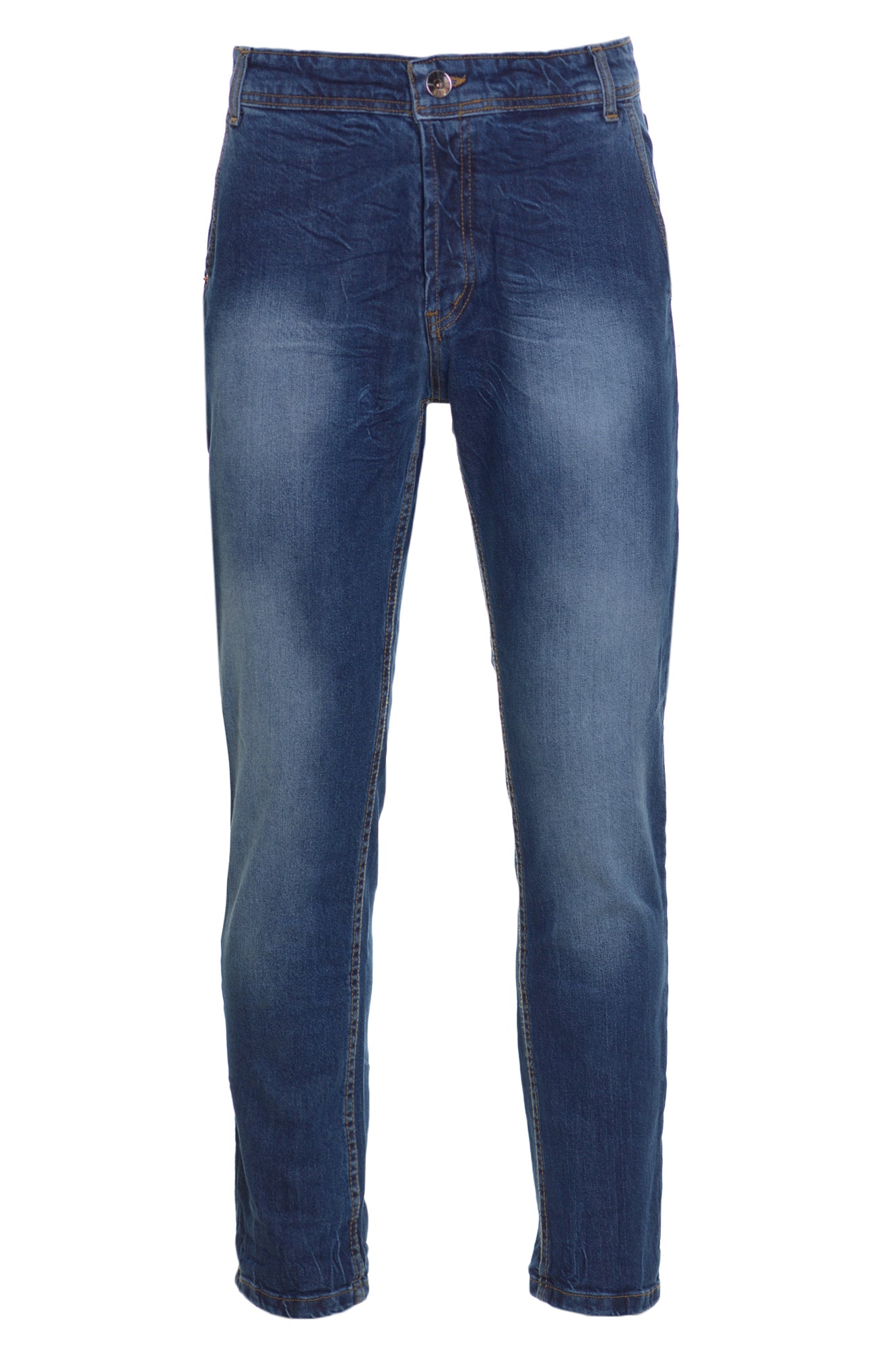 Jeans Over/D Cotone Blu