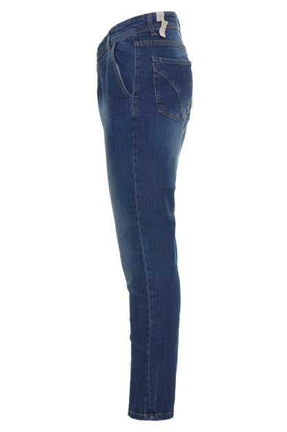 Jeans Over/D Cotone Blu