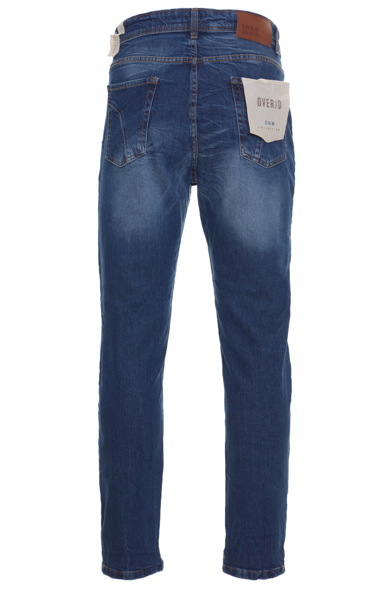 Jeans Over/D Cotone Blu