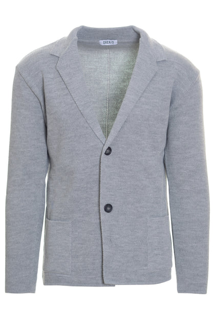 Cardigan Over/D Grigio