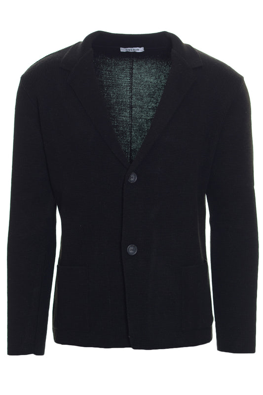 Cardigan Over/D Nero