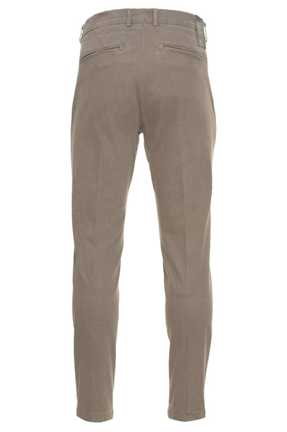 Pantaloni Over/D Cotone Beige